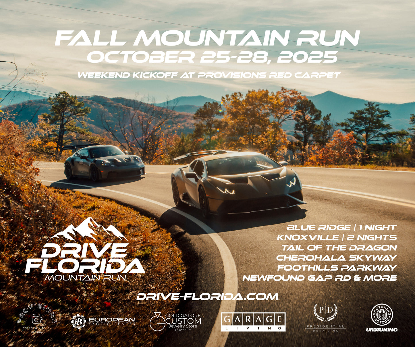 Fall Mountain Run 2025 - Blue Ridge + Knoxville