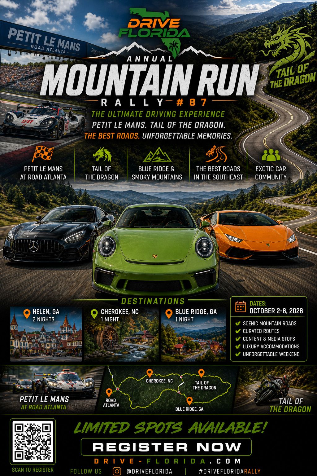 Mountain Run - October 2-6, 2026
