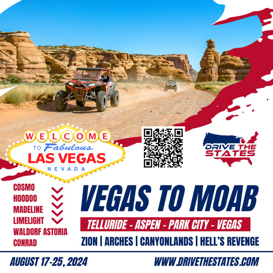 Drive The States 2024 - Vegas | Moab | Telluride | Aspen | Park City | back to Vegas
